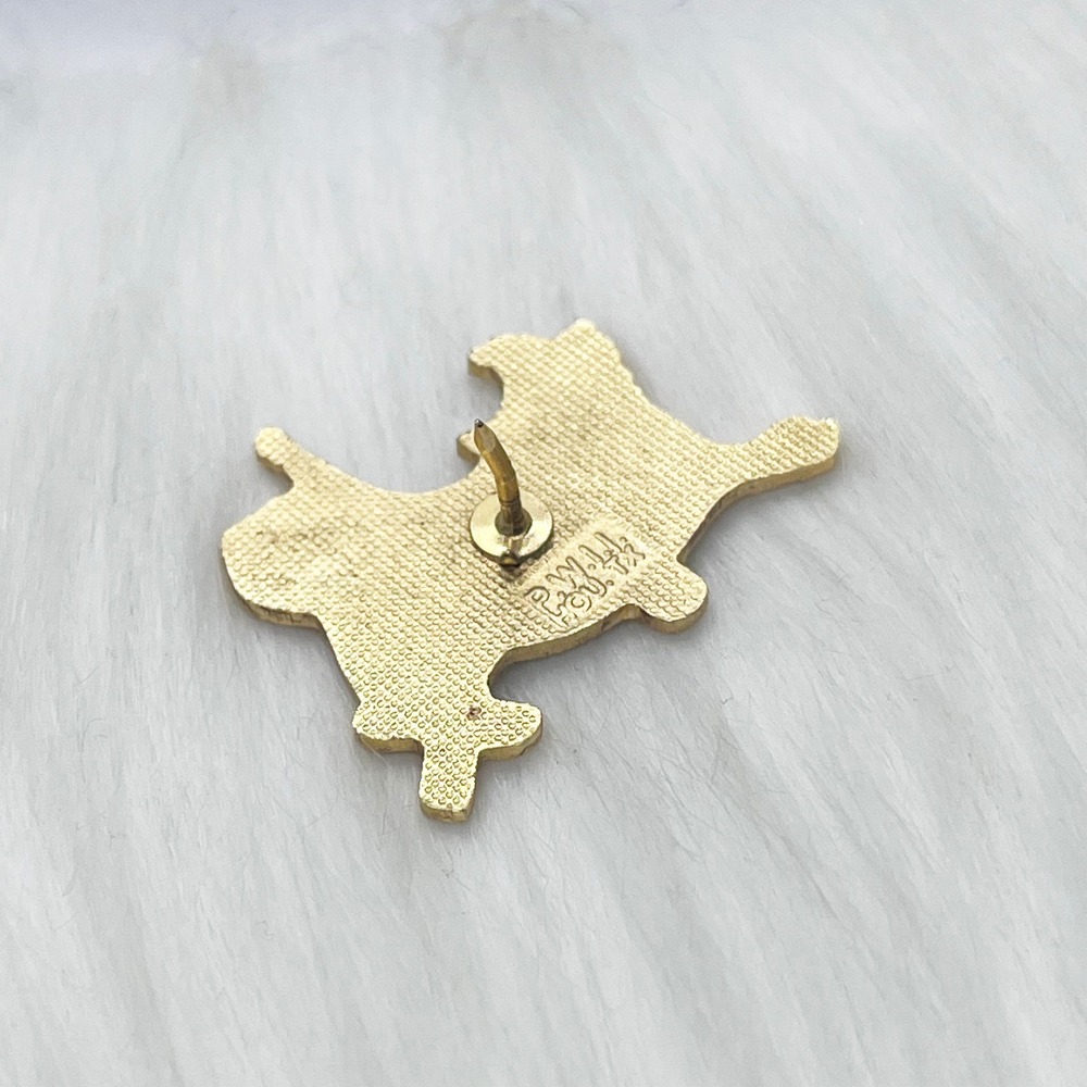 🔮 5/$25 Vintage Rodeo Cowboy Bull Rider Pin - Picture 3 of 3